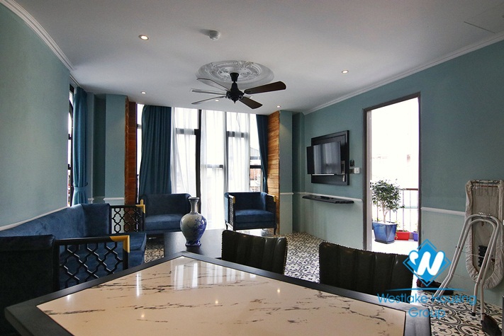 Beautiful 2 bedroom serviced apartment for rent in Hoan Kiem, Hanoi